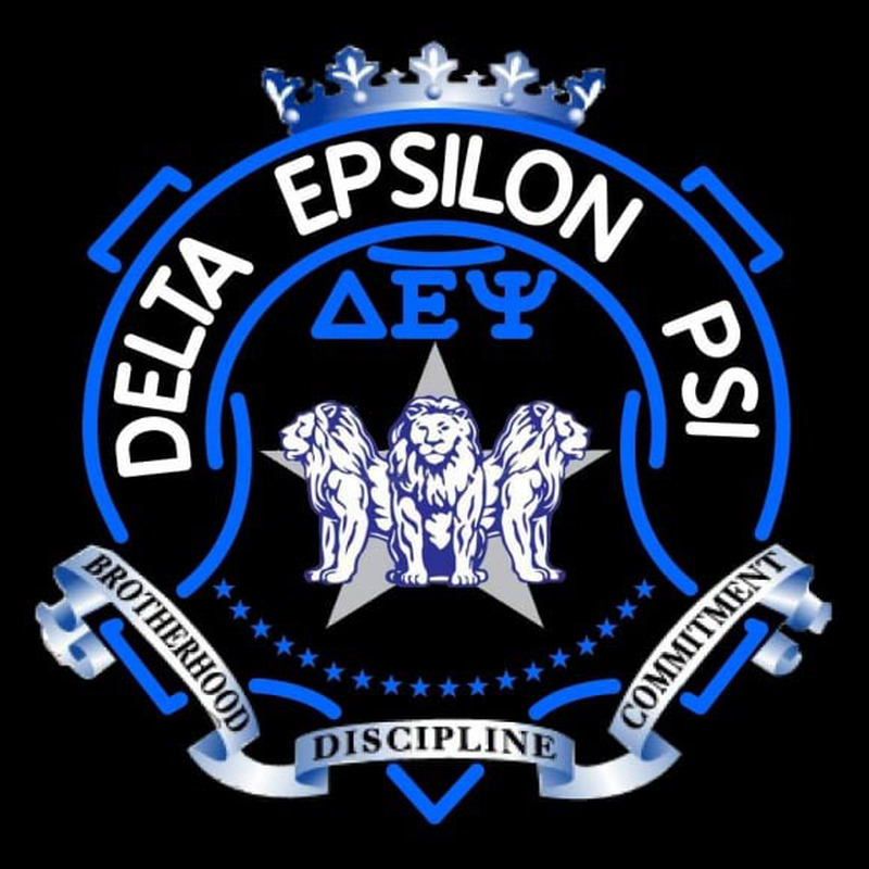 Delta Epsilon Psi Logo Neonreclame