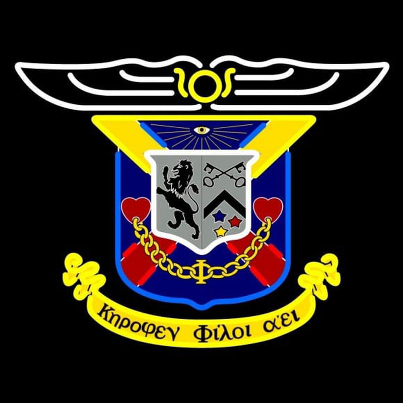 Delta Kappa Epsilon Chapters Logo Neonreclame
