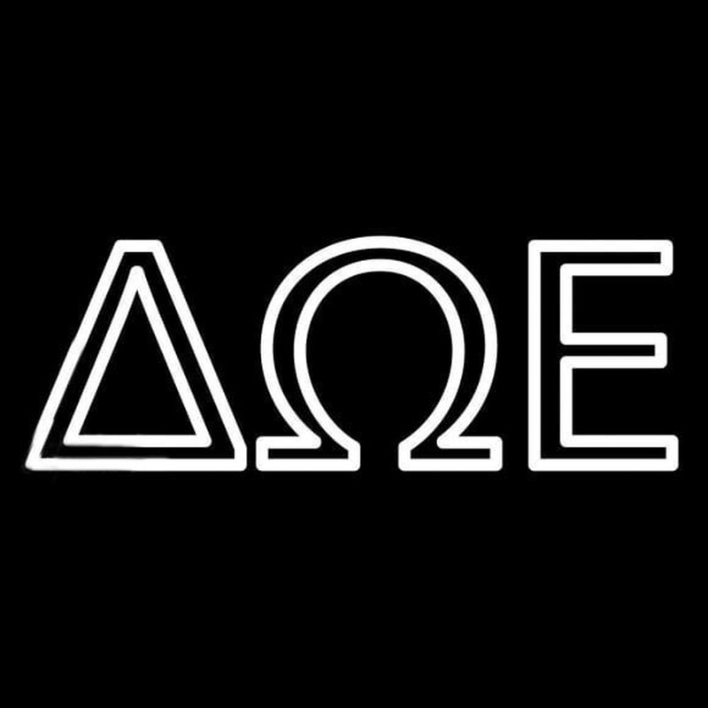 Delta Omega Epsilon Neonreclame
