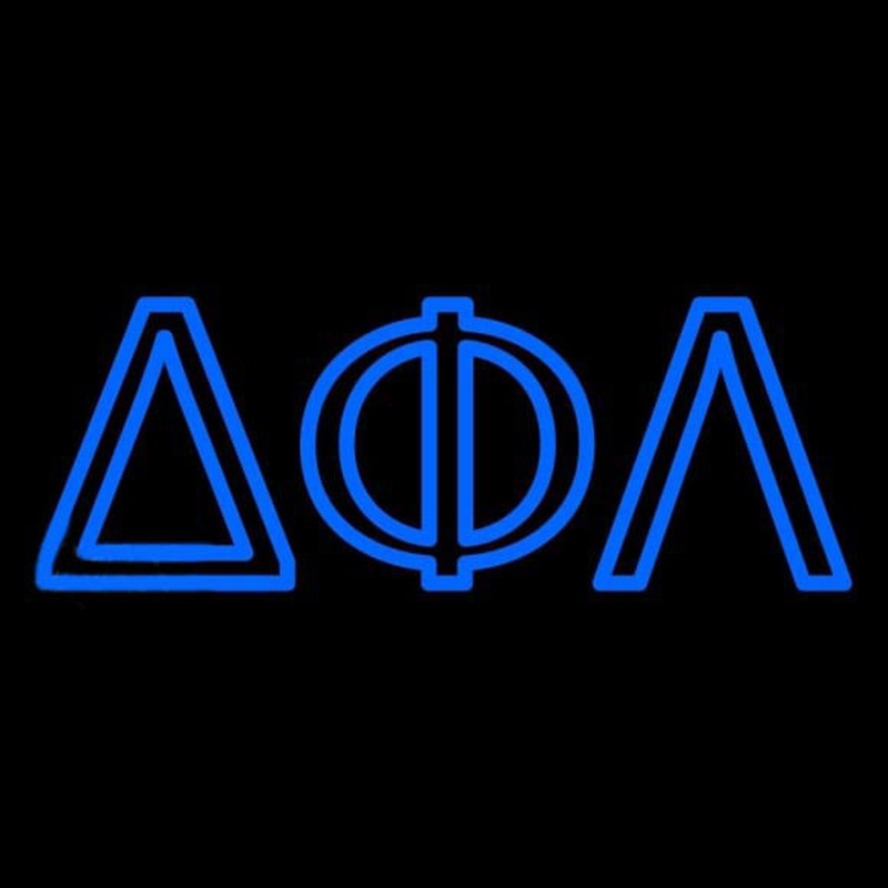 Delta Phi Lambda Neonreclame
