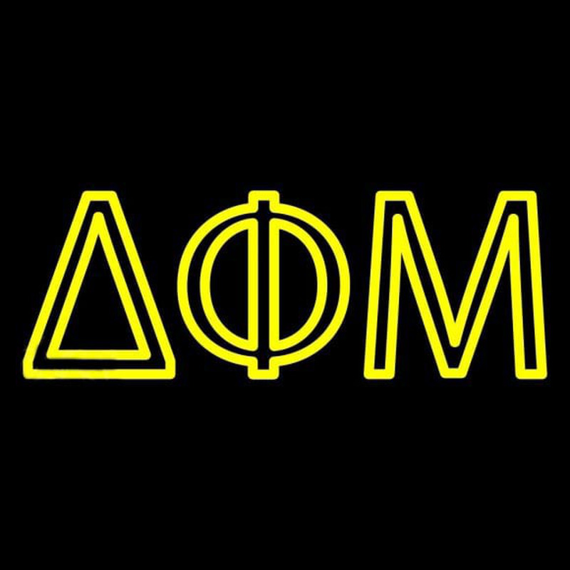 Delta Phi Mu Neonreclame