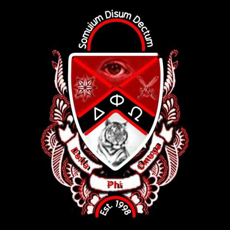 Delta Phi Omega Logo Neonreclame