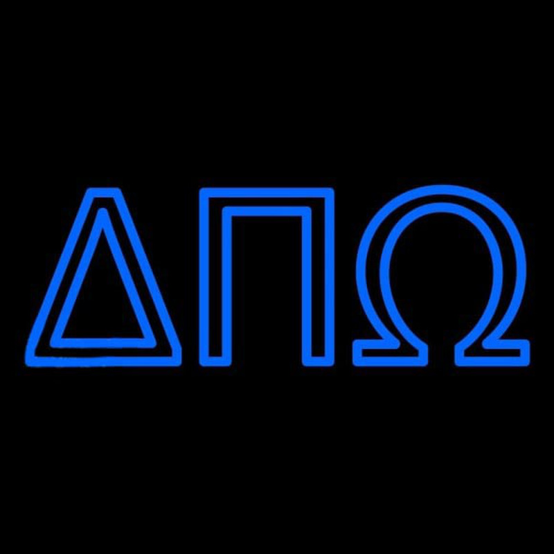 Delta Pi Omega Neonreclame