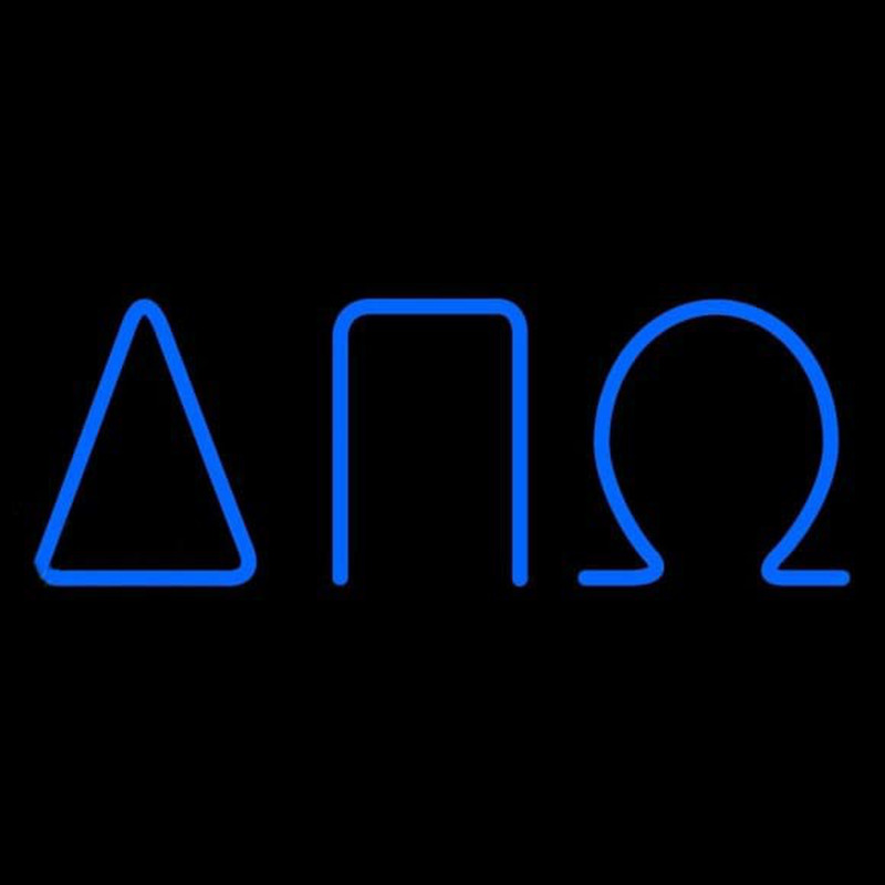 Delta Pi Omega Neonreclame