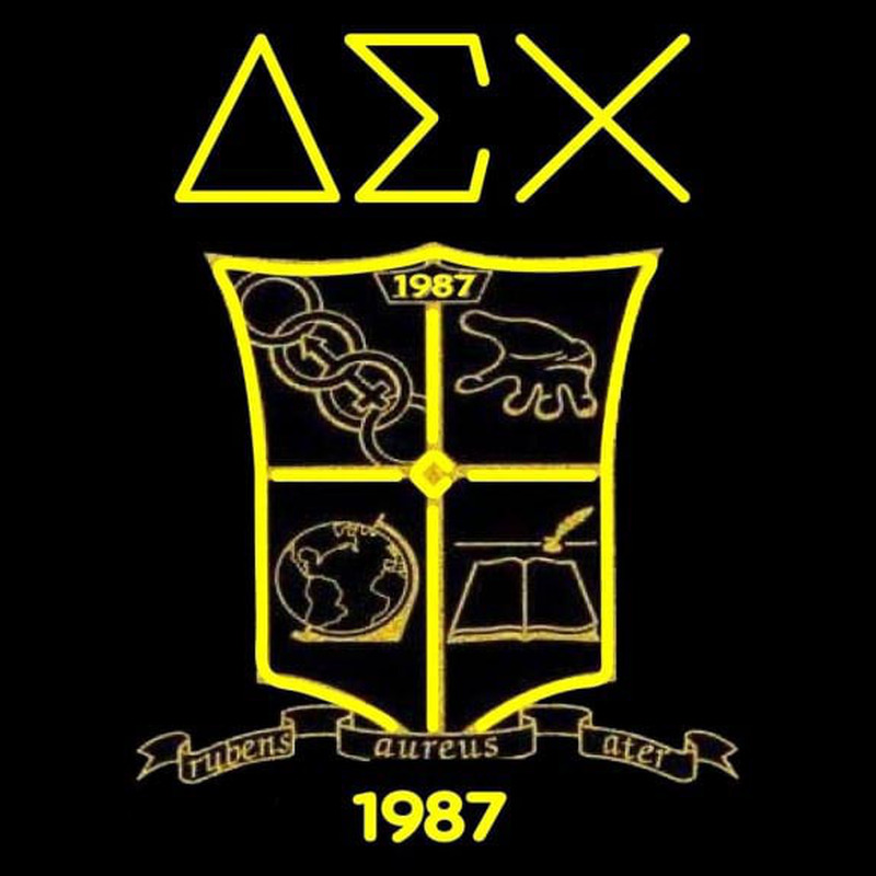 Delta Sigma Chi Latino Logo Neonreclame