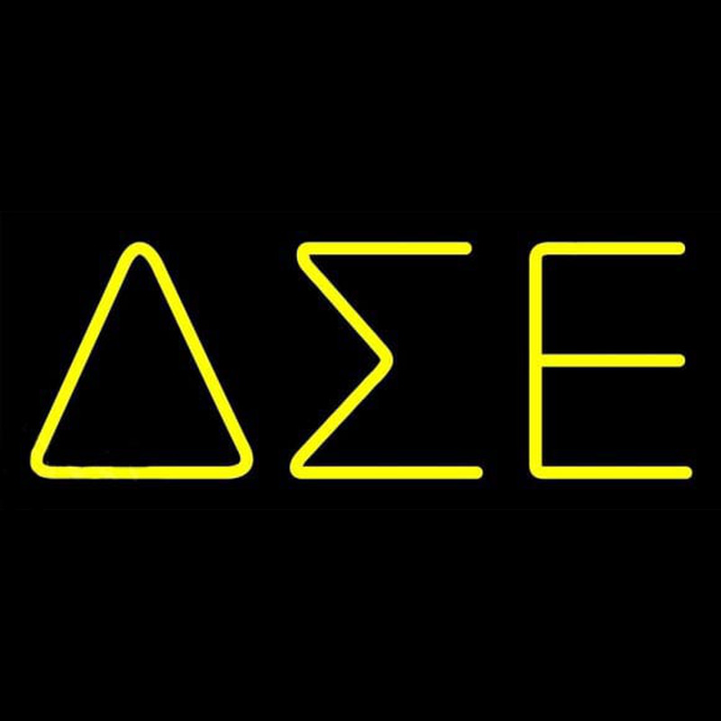 Delta Sigma Epsilon Neonreclame