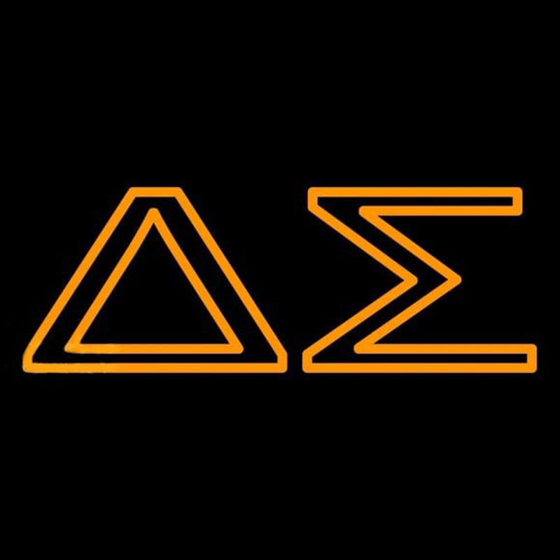 Delta Sigma Sorority Neonreclame