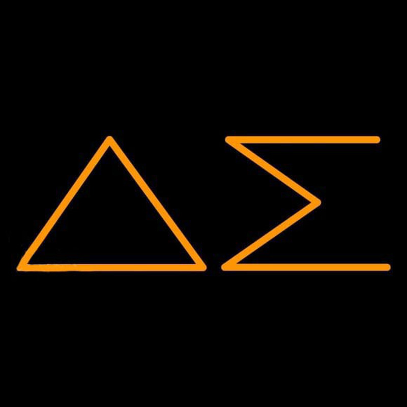 Delta Sigma Sorority Neonreclame