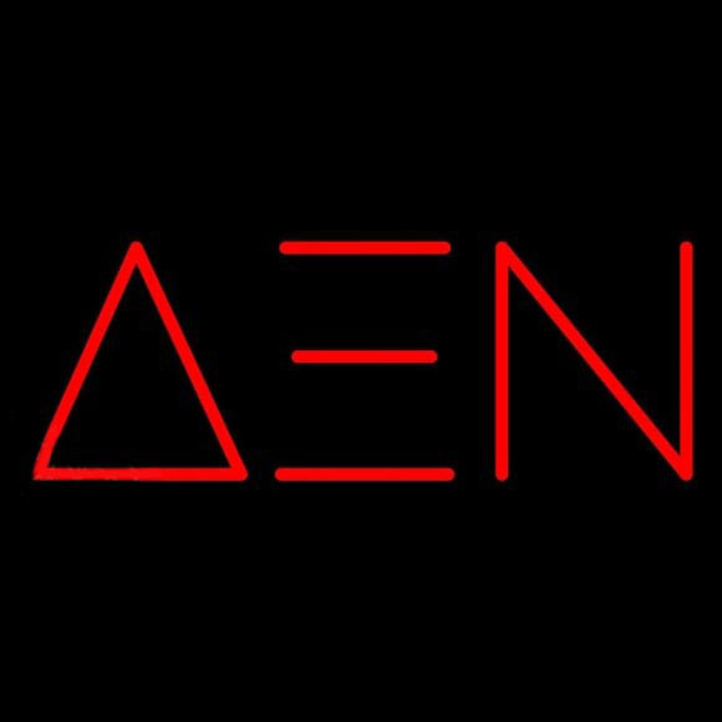 Delta Xi Nu Neonreclame