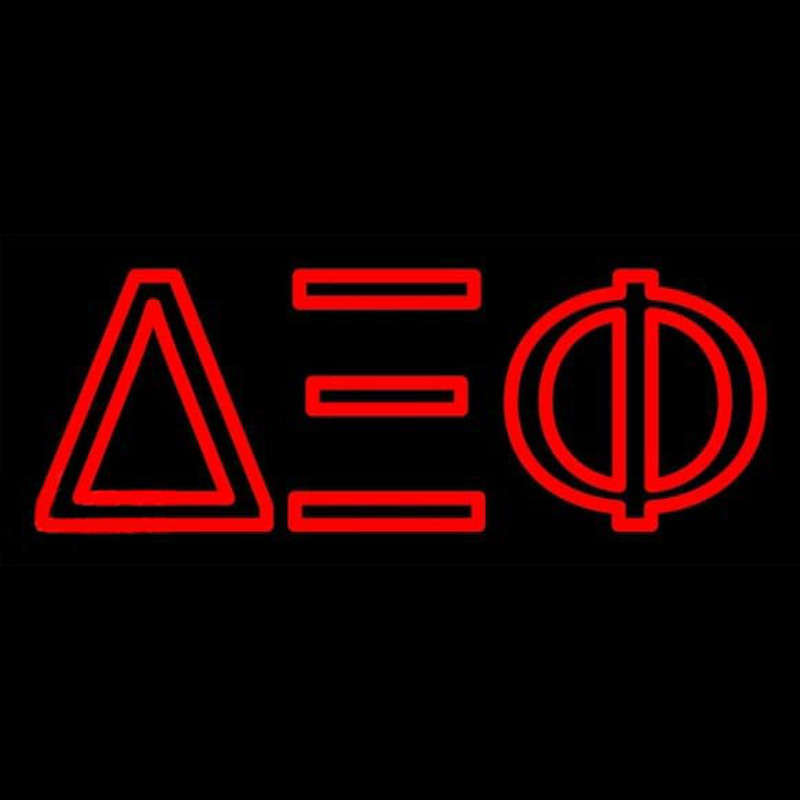 Delta Xi Phi Neonreclame