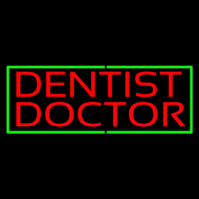 Dentist Doctor Neonreclame