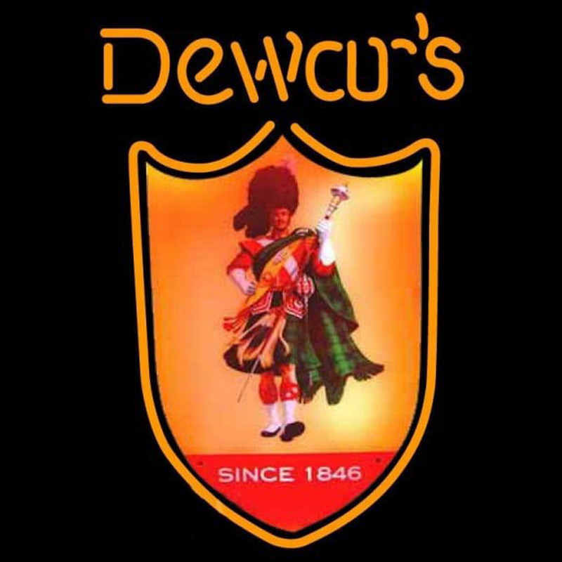 Dewars Scotchman Neonreclame