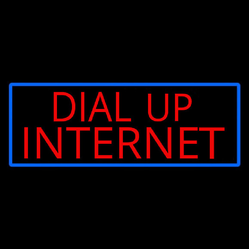Dial Up Internet Neonreclame