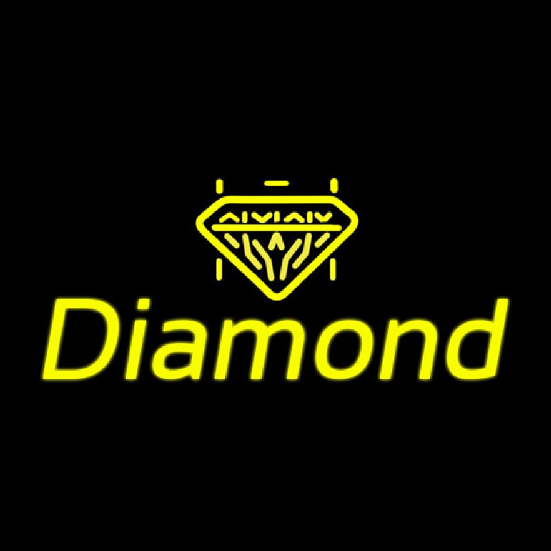 Diamond Yellow Neonreclame