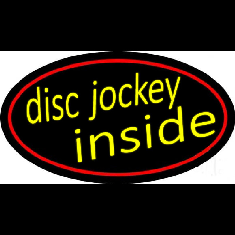 Disc Jockey Inside 2 Neonreclame