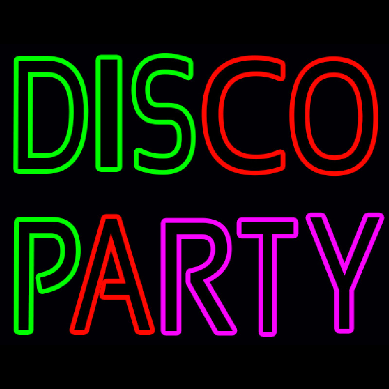 Disco Party Neonreclame