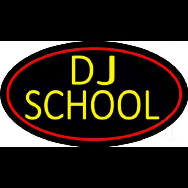 Dj School Neonreclame