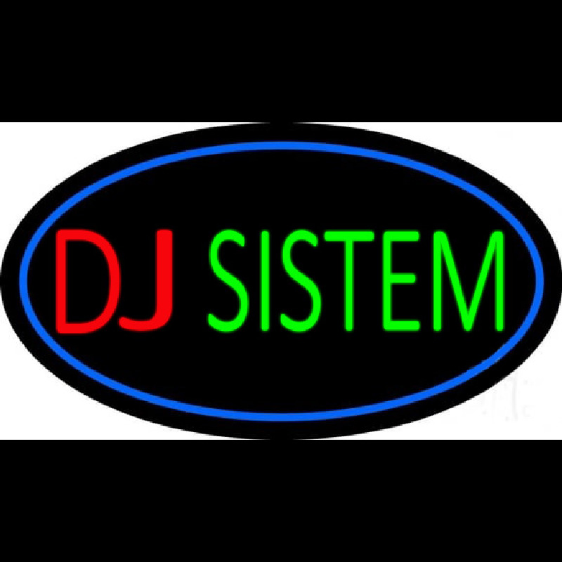 Dj System Block 2 Neonreclame