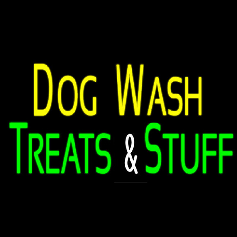 Dog Wash Treat And Stuff 2 Neonreclame