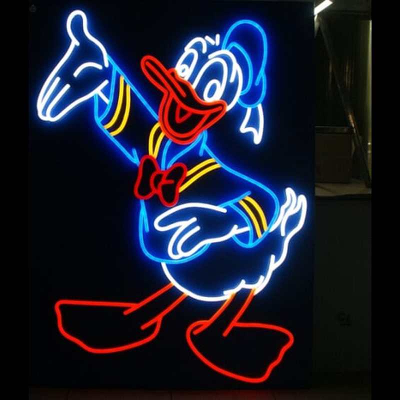 Donald Duck Neonreclame
