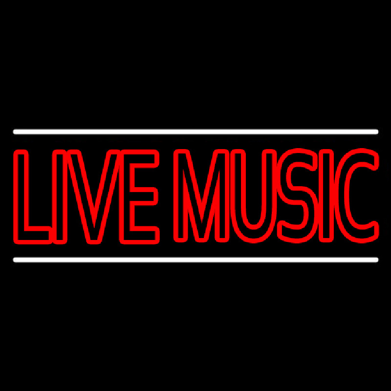 Double Stroke Live Music Neonreclame