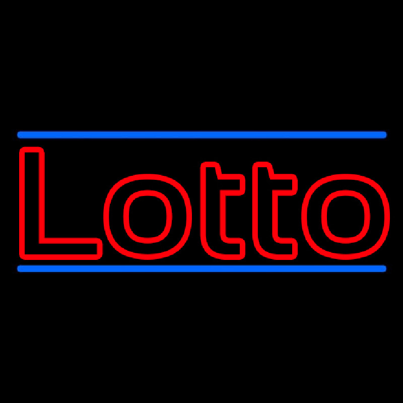 Double Stroke Lotto Neonreclame