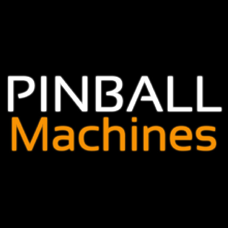 Double Stroke Pinball Machines 3 Neonreclame