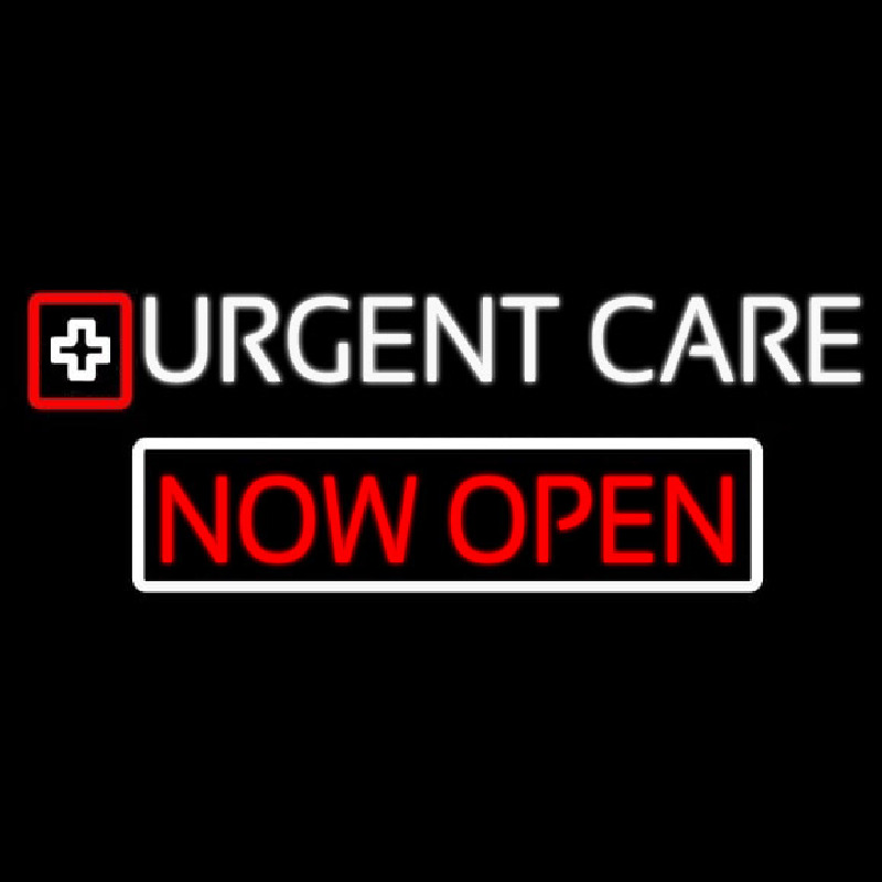 Double Stroke Urgent Care Now Open Neonreclame