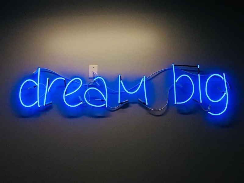 Dream Big Neonreclame