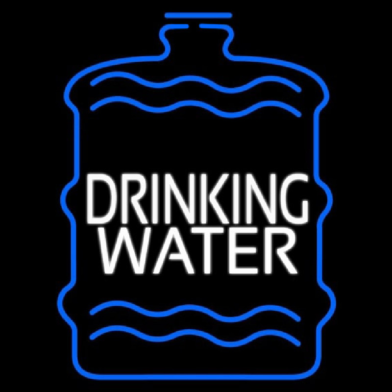 Drinking Water Neonreclame