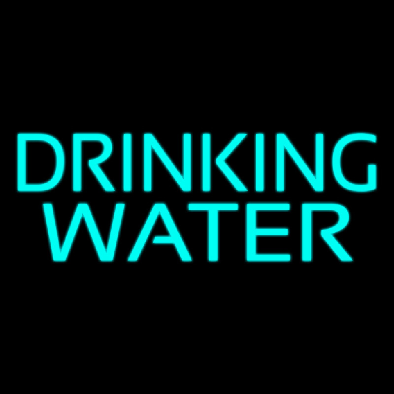 Drinking Water Neonreclame