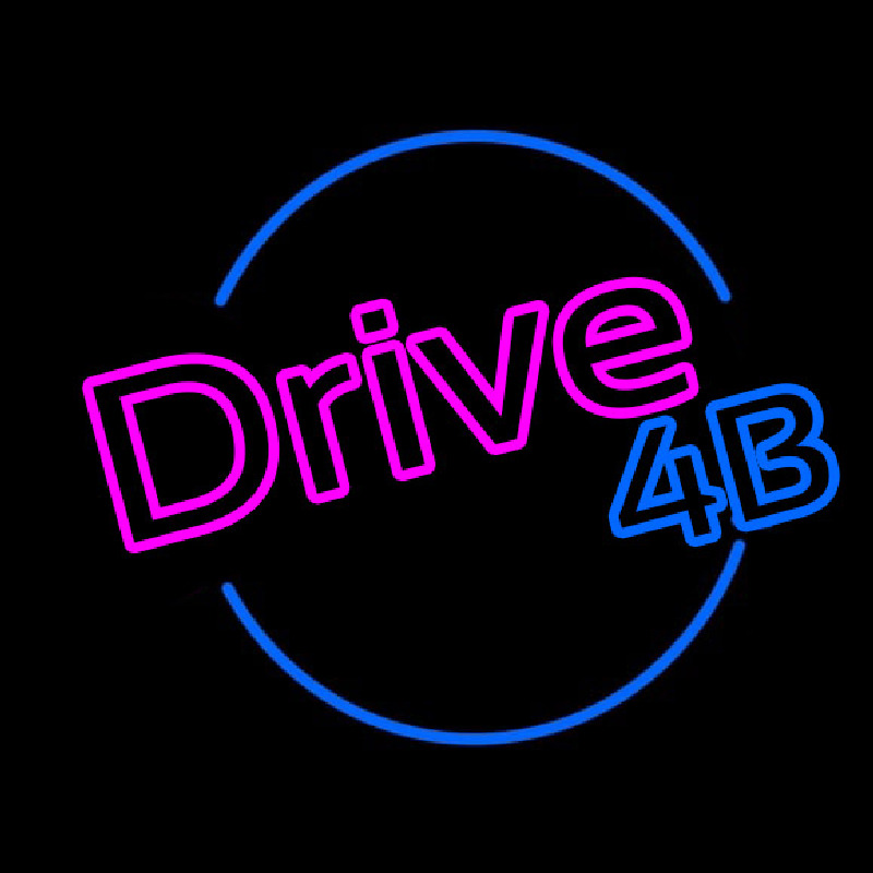 Drive 4b Neonreclame