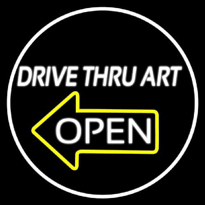 Drive Thru Art Neonreclame