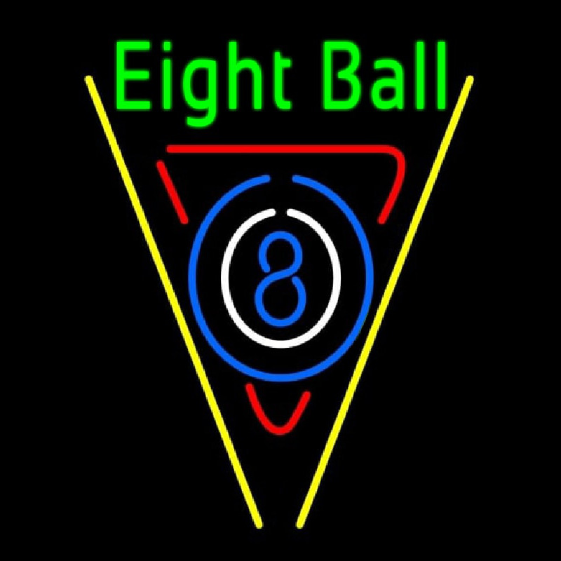 Eight Ball Pool Bar Neonreclame