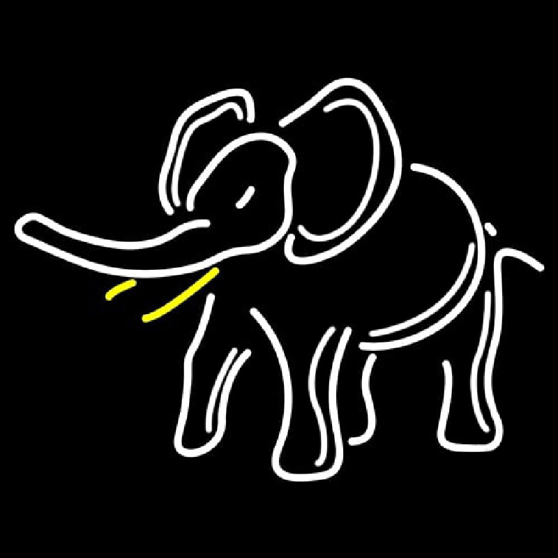 Elephant Logo Neonreclame