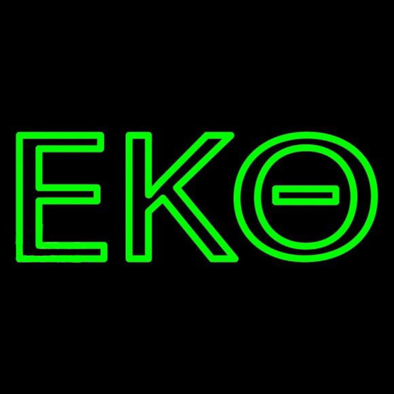 Epsilon Kappa Theta Neonreclame