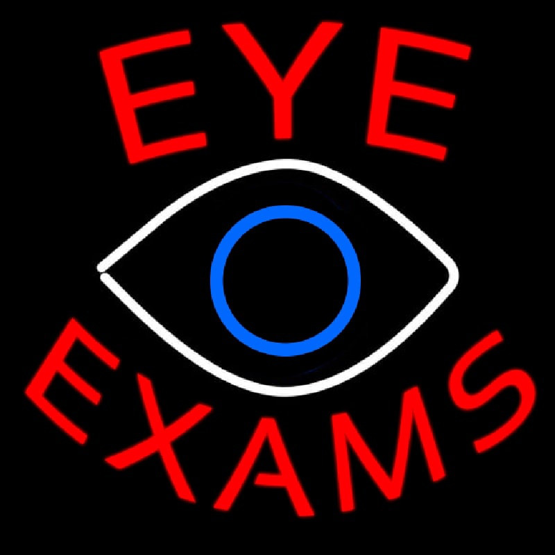Eye E ams With Eye Logo Neonreclame
