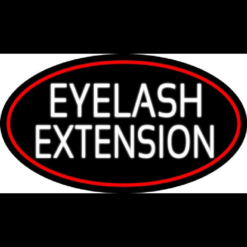 Eyelash E tension Neonreclame