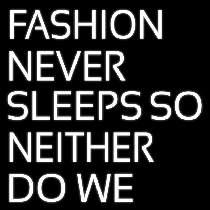 Fashion Grunge Neonreclame