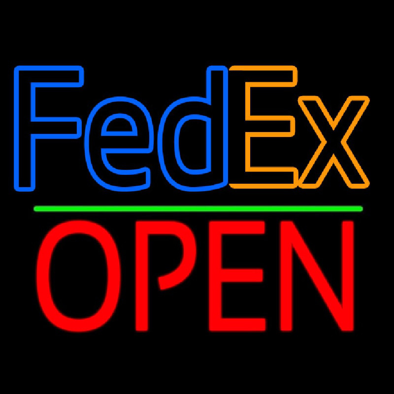Fede  Logo With Open 1 Neonreclame