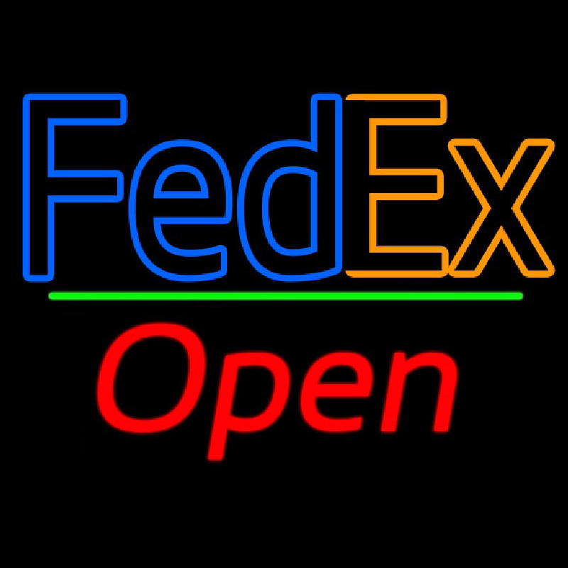 Fede  Logo With Open 2 Neonreclame