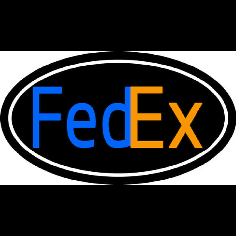 Fede  Logo With Oval Neonreclame