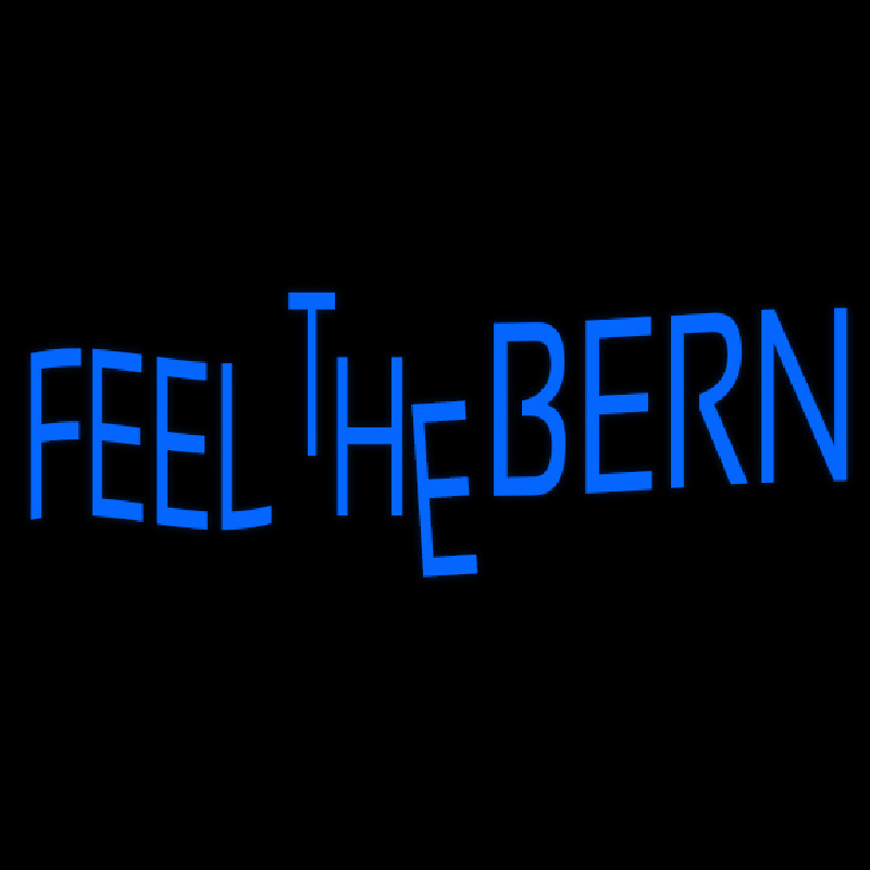 Feel The Bern Neonreclame