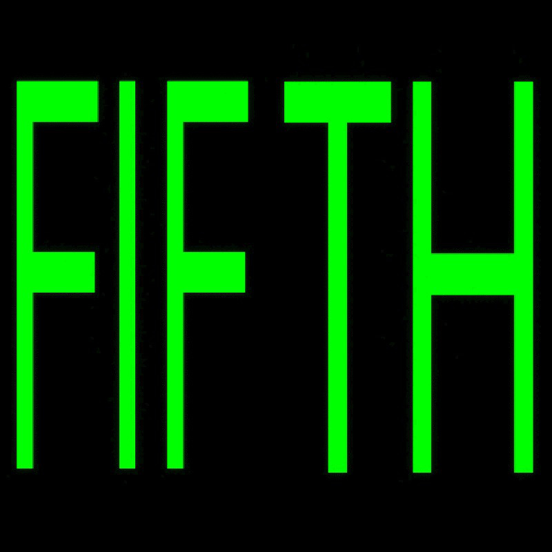 Fifth Neonreclame