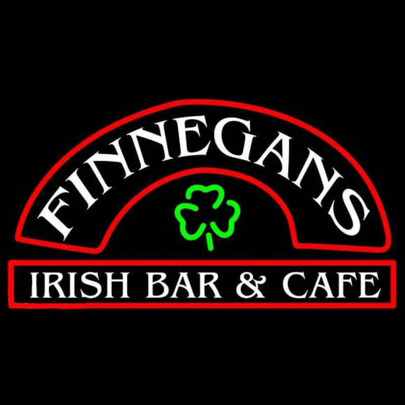 Finnegans Round Te t Beer Sign Neonreclame