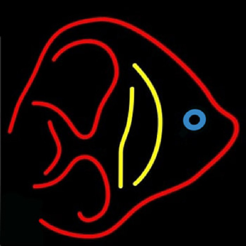 Fish Logo Seafood  Neonreclame