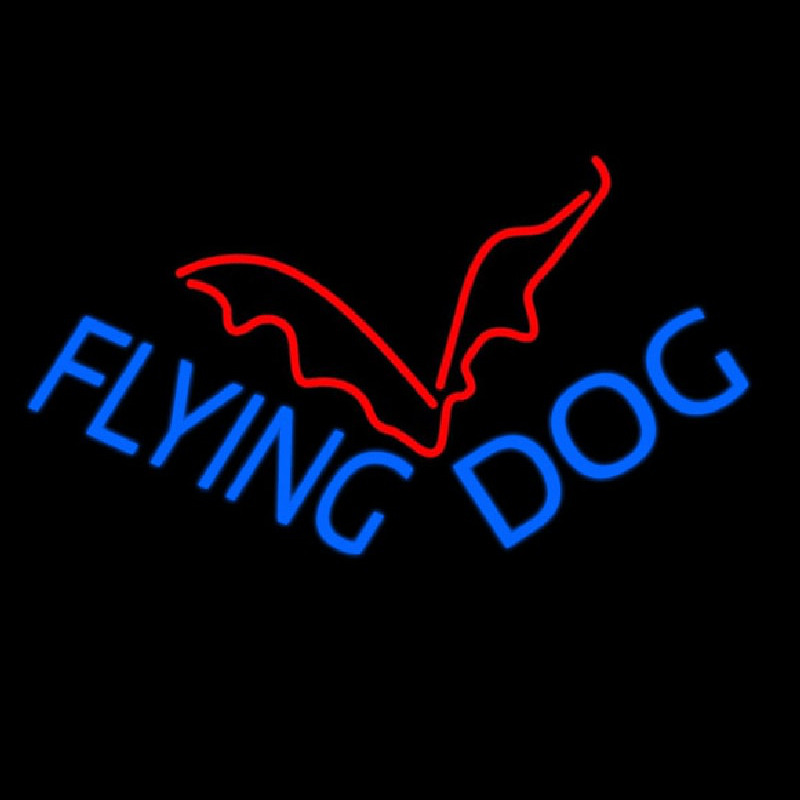 Flying Dog Neonreclame