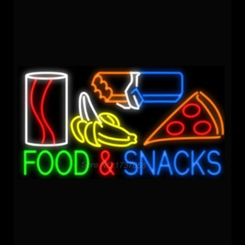 Food and Snacks Neonreclame