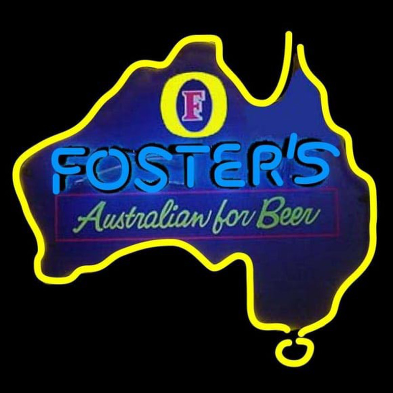 Fosters Australia Beer Sign Neonreclame