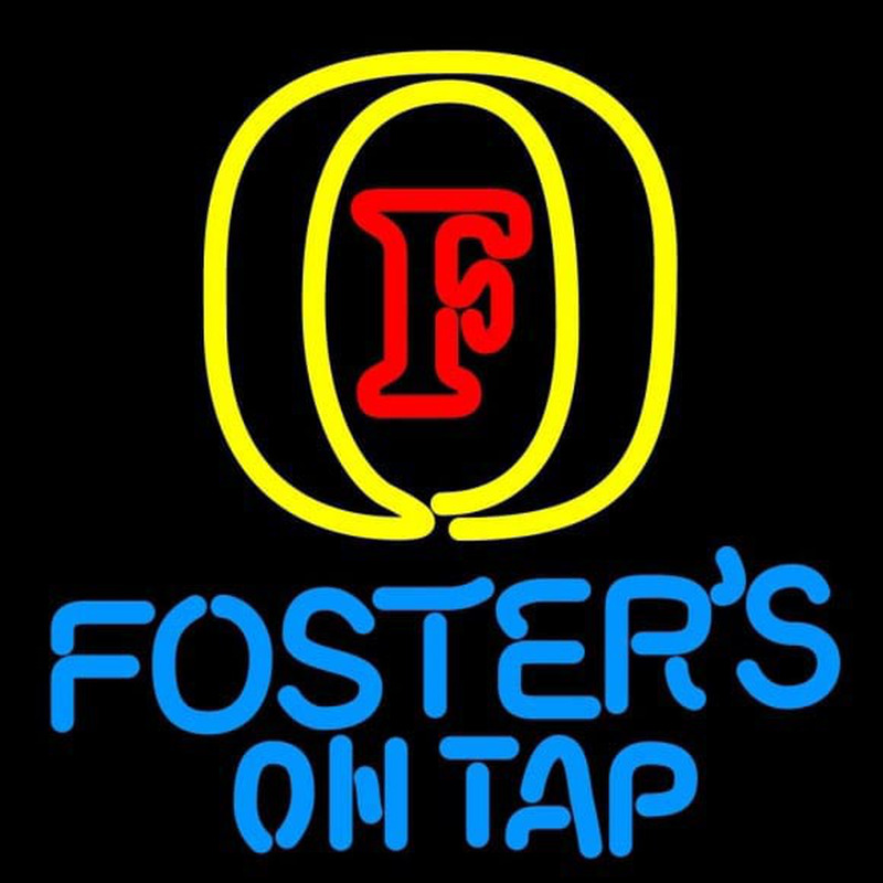 Fosters On Tap Beer Sign Neonreclame